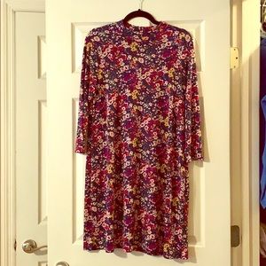 Peach Love floral dress